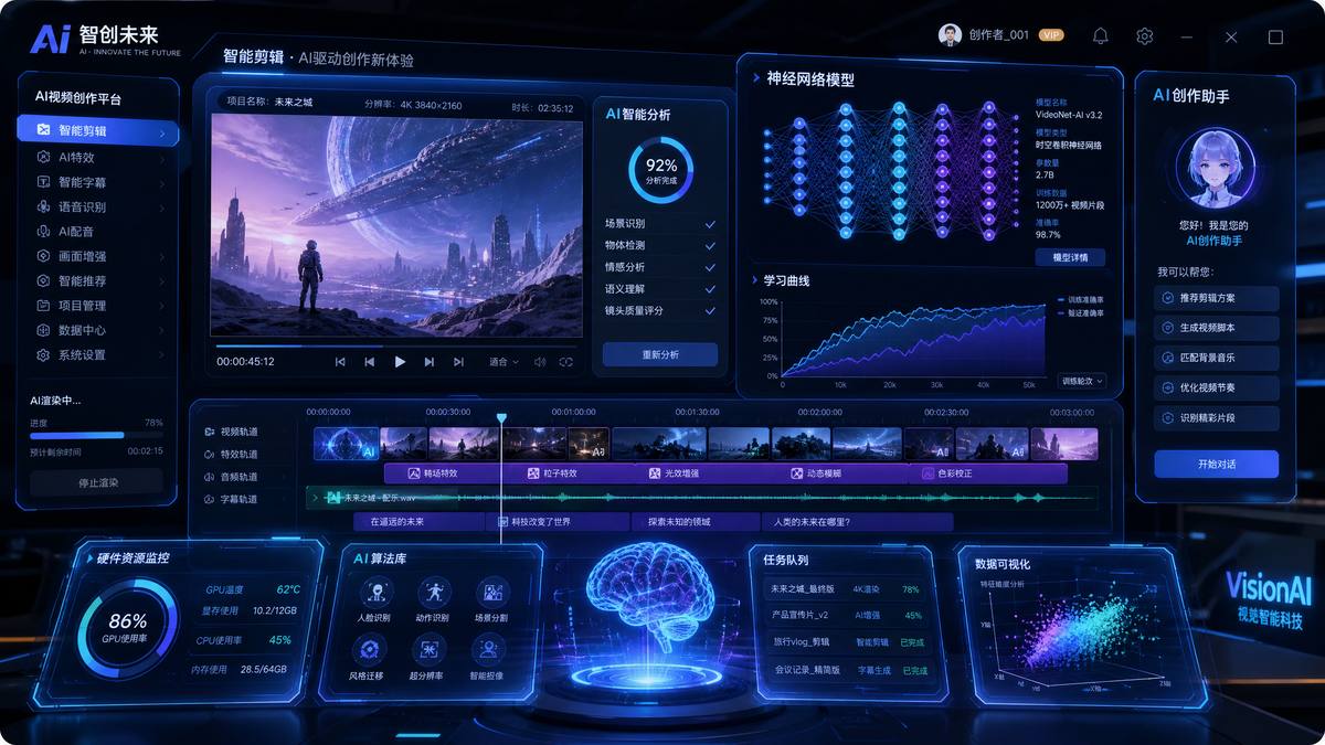 st直播在线AI视频创作工具
